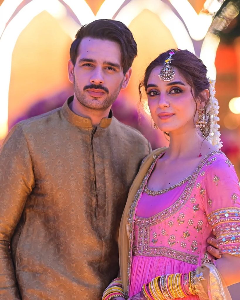 Sunn Mere Dil Sadaf & Ammar's Wedding BTS Pictures