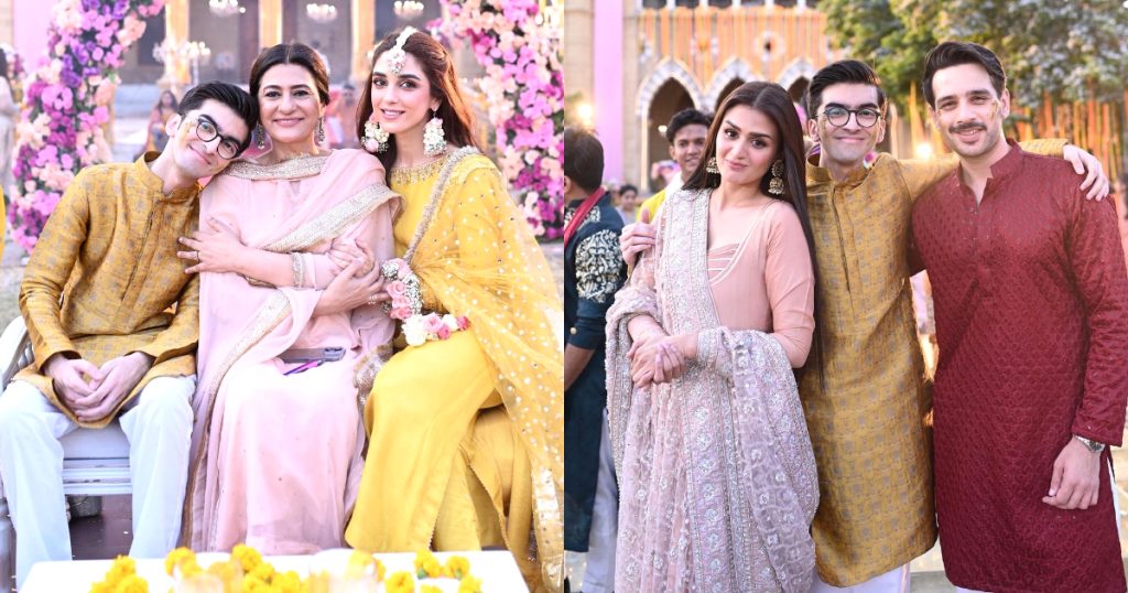 Sunn Mere Dil Sadaf & Ammar's Wedding BTS Pictures