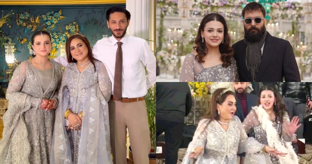 Zara Noor Abbas & Family Dance Videos From Her Brother's Walima Event