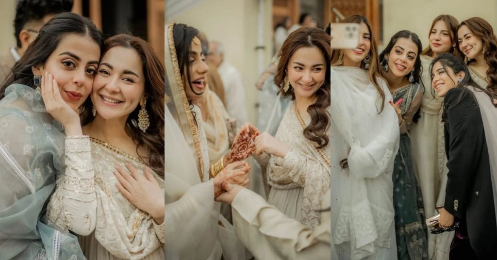 Celebrities' Pictures from Yashma Gill Sister's Nikah