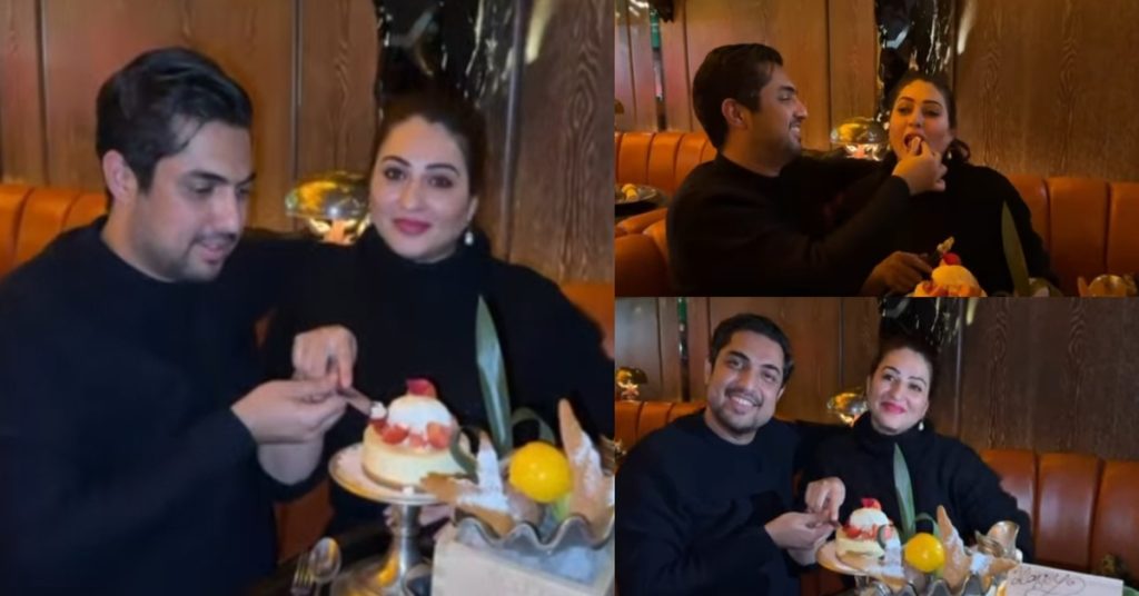 Iqrar ul Hassan and Qurat ul Ain Iqrar Celebrate Wedding Anniversary