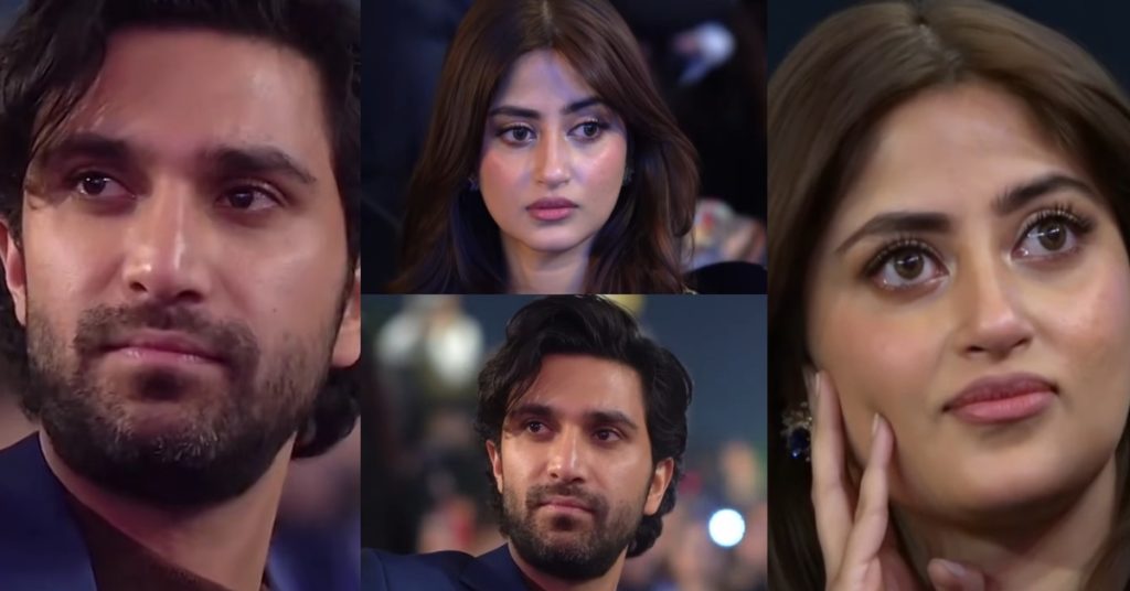 Sajal Aly & Ahad Raza Mir Emotional At Hum TV 20th Anniversary