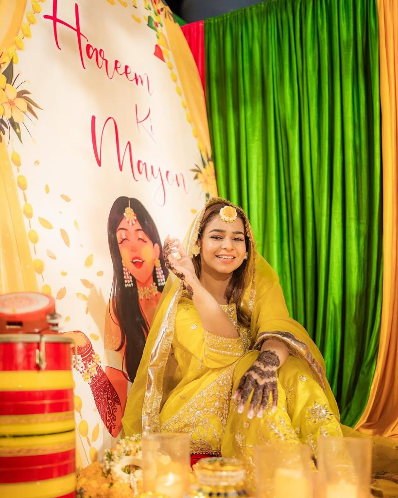 Hareem Sohail Beautiful Mayoun Pictures