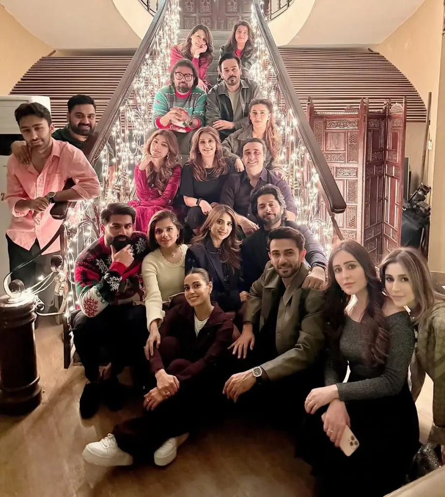 Pakistani Stars Celebrate New Year's Eve Together