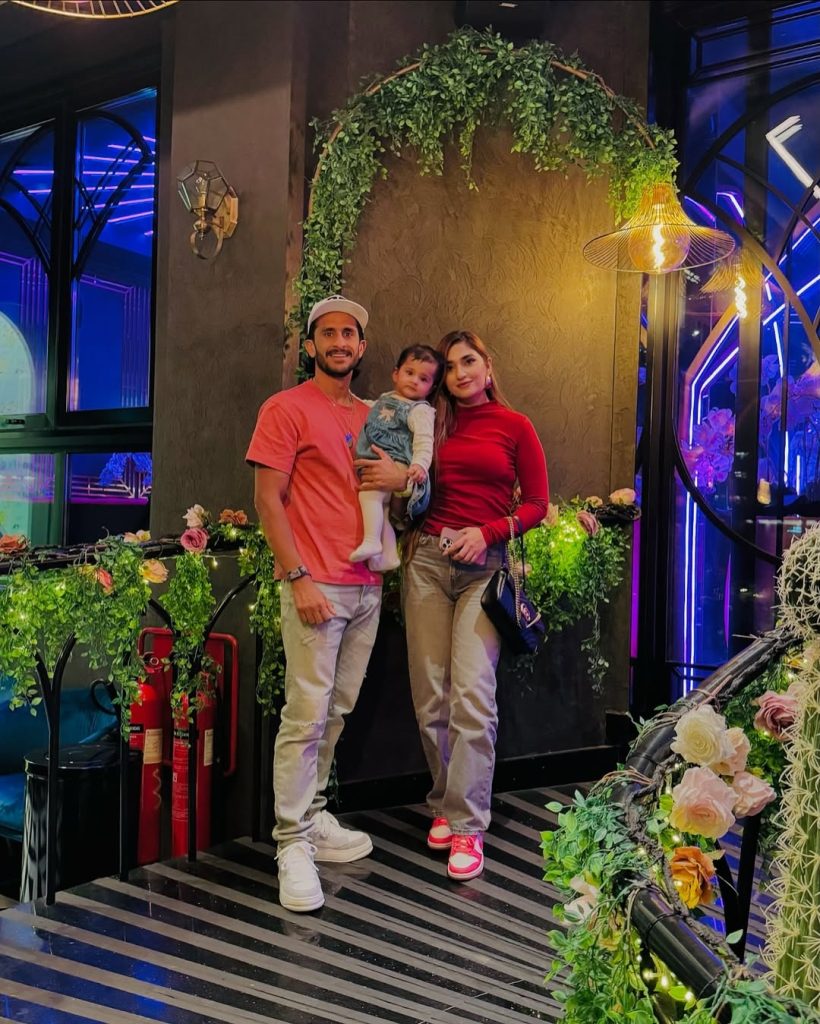 Hassan Ali New Adorable Family Pictures from Dubai