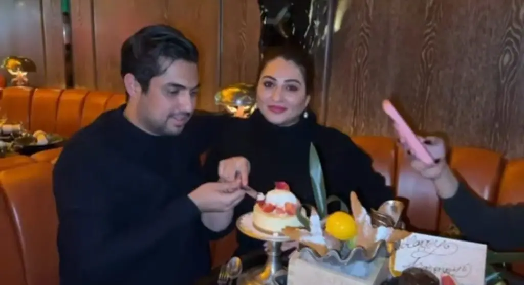 Iqrar ul Hassan and Qurat ul Ain Iqrar Celebrate Wedding Anniversary