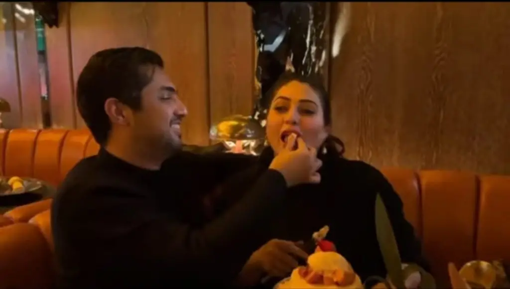 Iqrar ul Hassan and Qurat ul Ain Iqrar Celebrate Wedding Anniversary