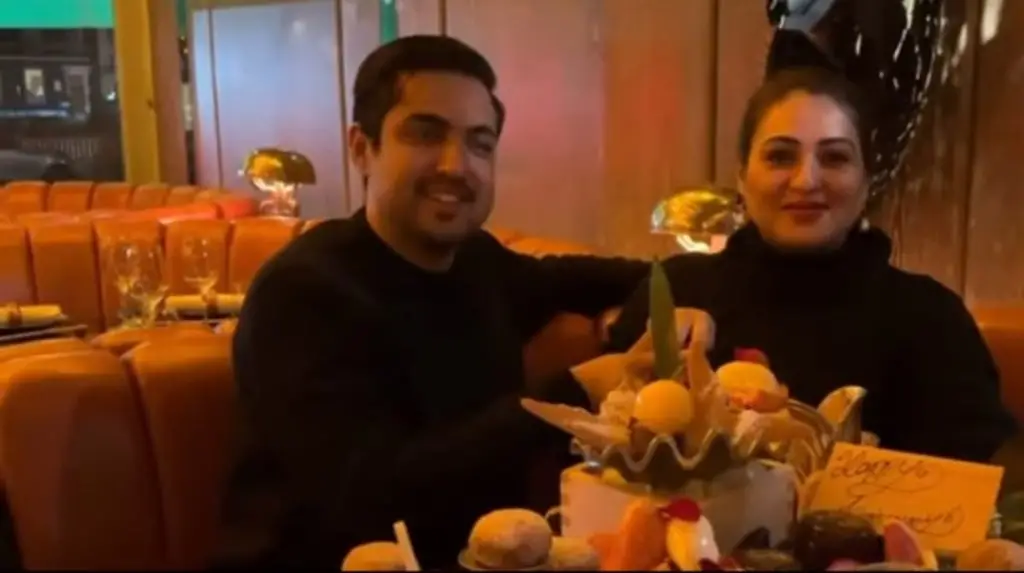 Iqrar ul Hassan and Qurat ul Ain Iqrar Celebrate Wedding Anniversary