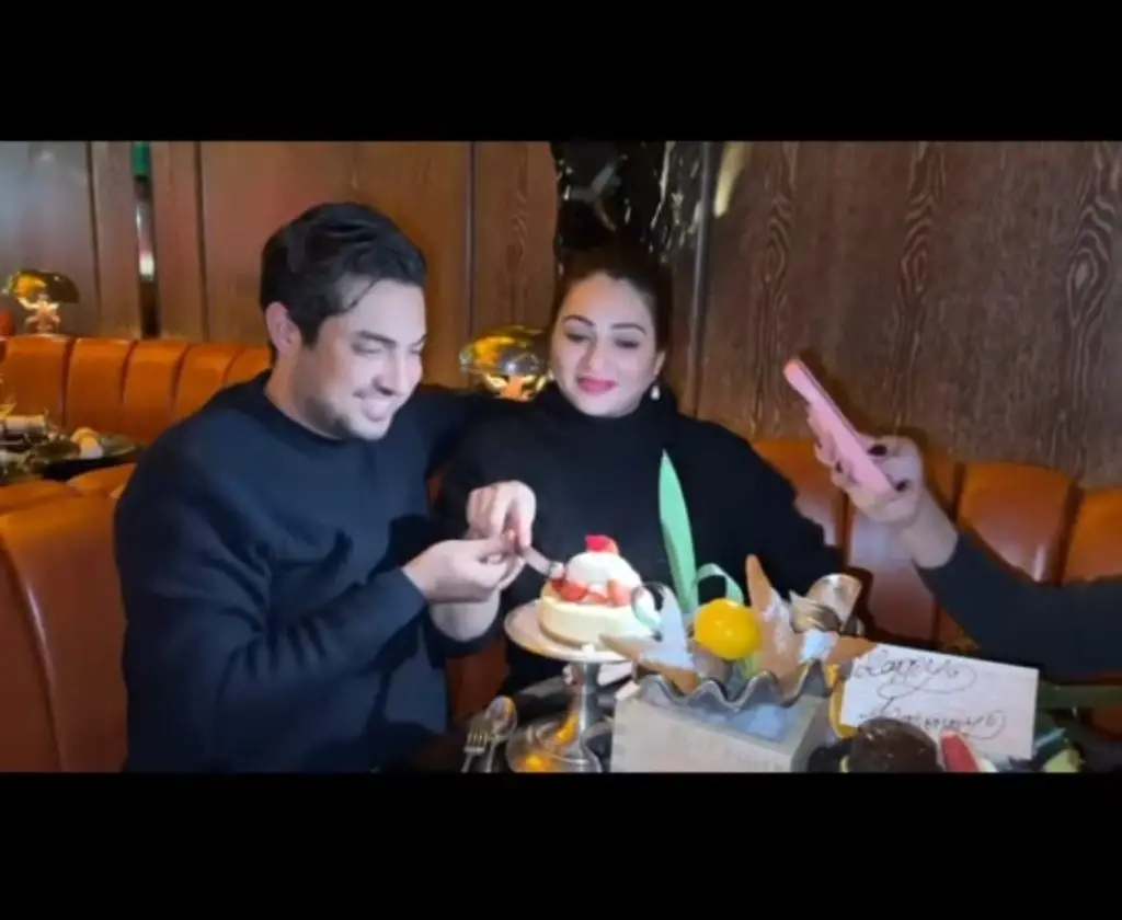 Iqrar ul Hassan and Qurat ul Ain Iqrar Celebrate Wedding Anniversary