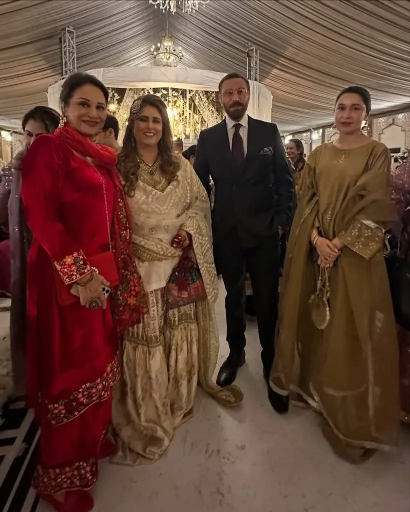 Celebrities Spotted At Khaled Anam’s Son’s Wedding Reception