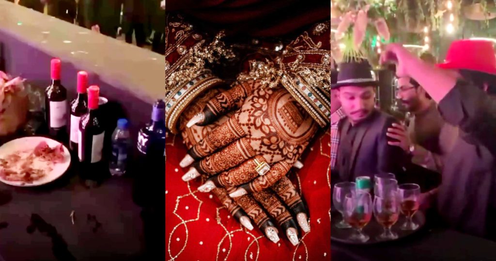 Alcohol Bottles At Pakistani Wedding Goes Viral