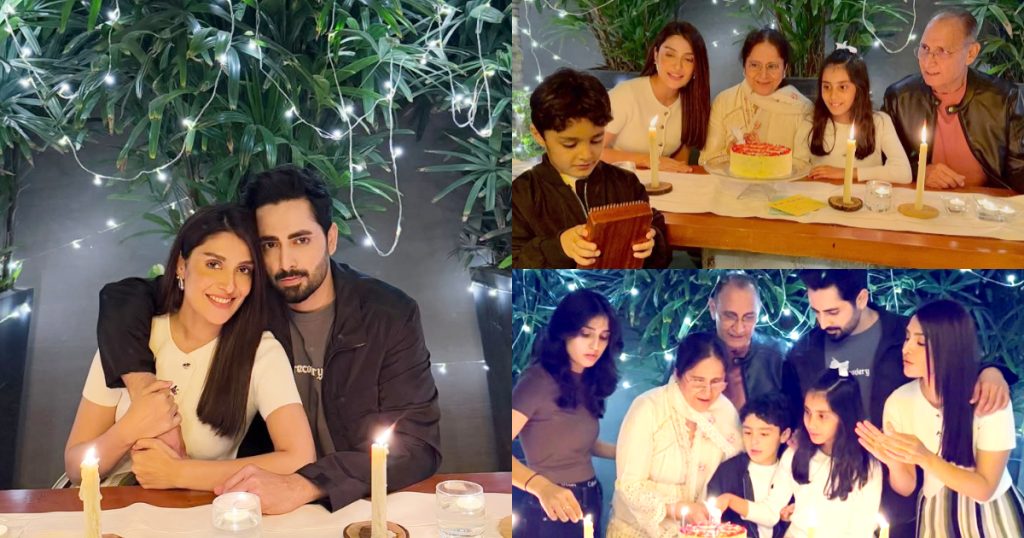 Ayeza Khan Celebrates Mother's Birthday With Family