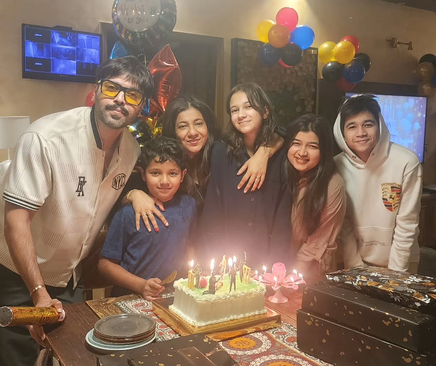 Fahd Mustafa son Musa's 9th birthday ceremony