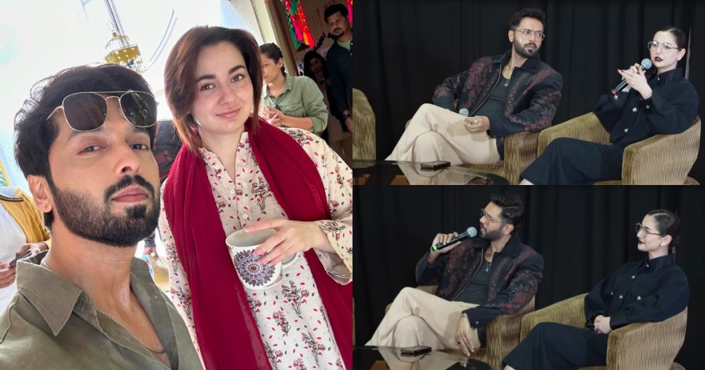 Fahad Mustafa Showers Love & Praise On Sharjeena