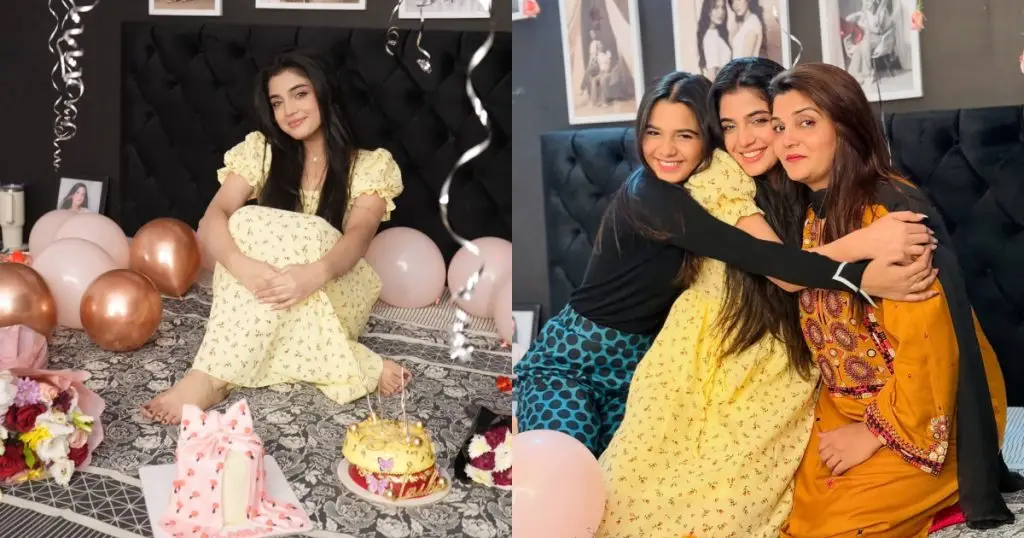 Laiba Khan Celebrates Birthday With Sister Emaan Khan