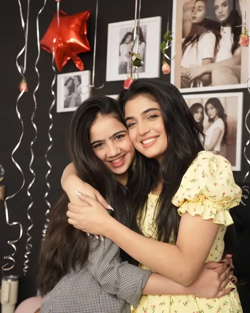 Laiba Khan Celebrates Birthday With Sister Emaan Khan