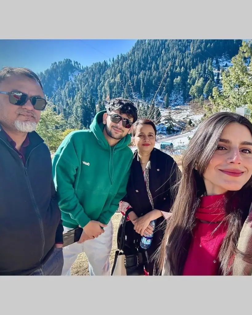 Maaz Safder & Saba Maaz Adorable Family Clicks from Swat