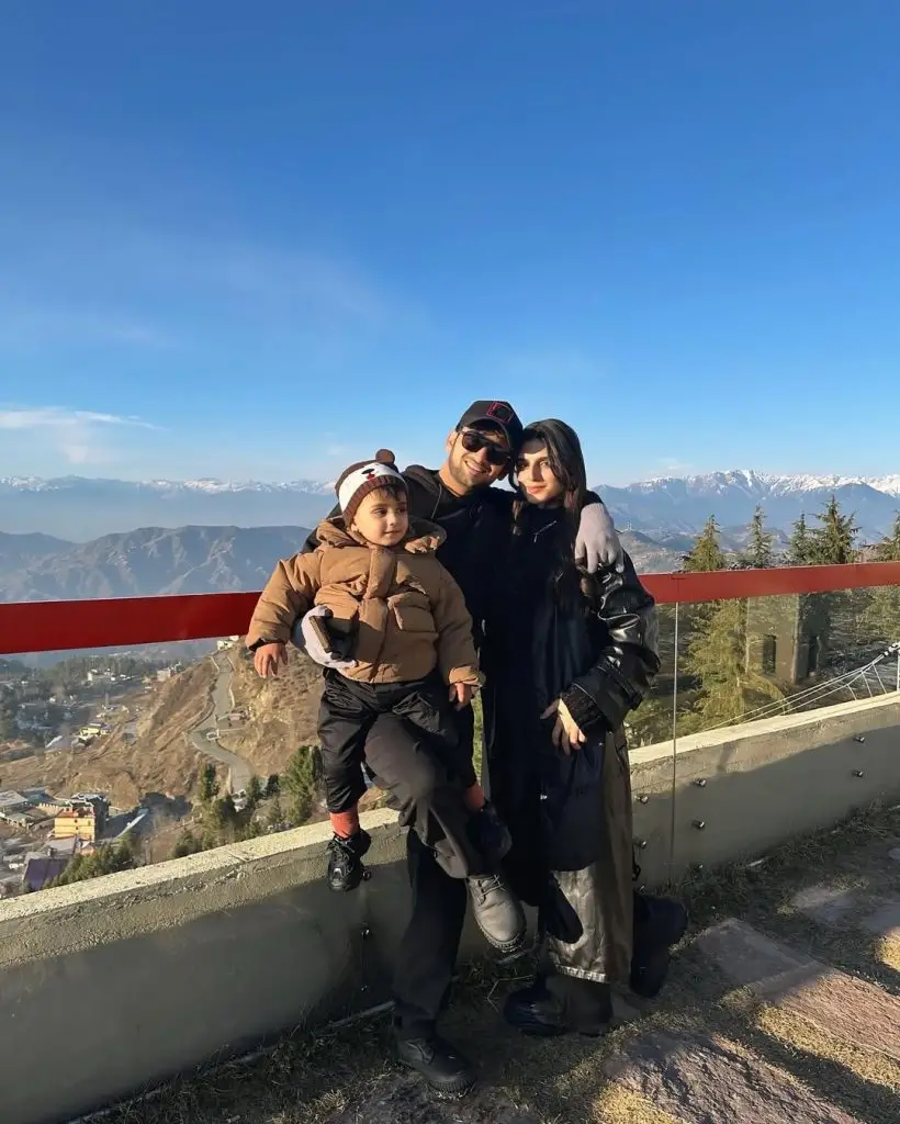 Maaz Safder & Saba Maaz Adorable Family Clicks from Swat