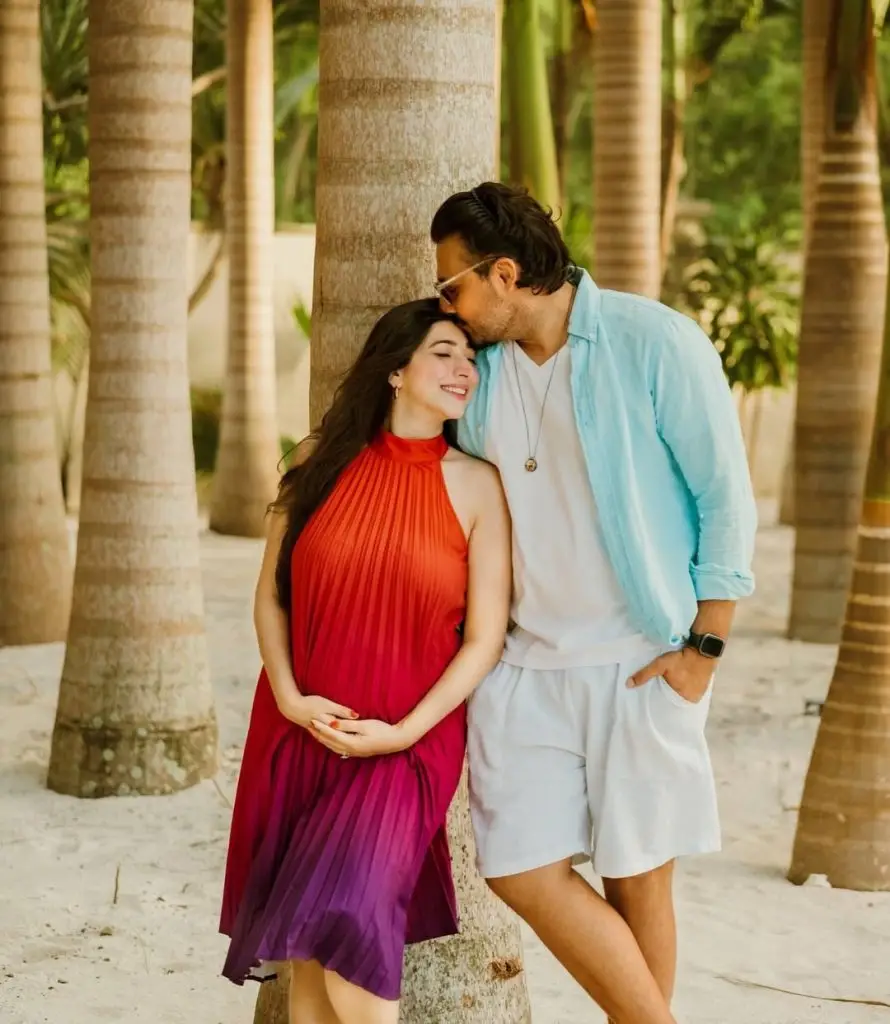 Maryam Nafis is vacationing in Mauritius with her husband.