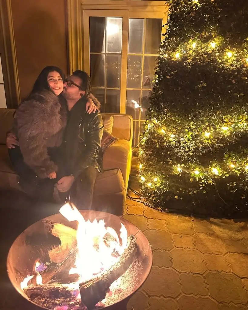 Mariyam Nafees Celebrates New Year with Husband & Friends