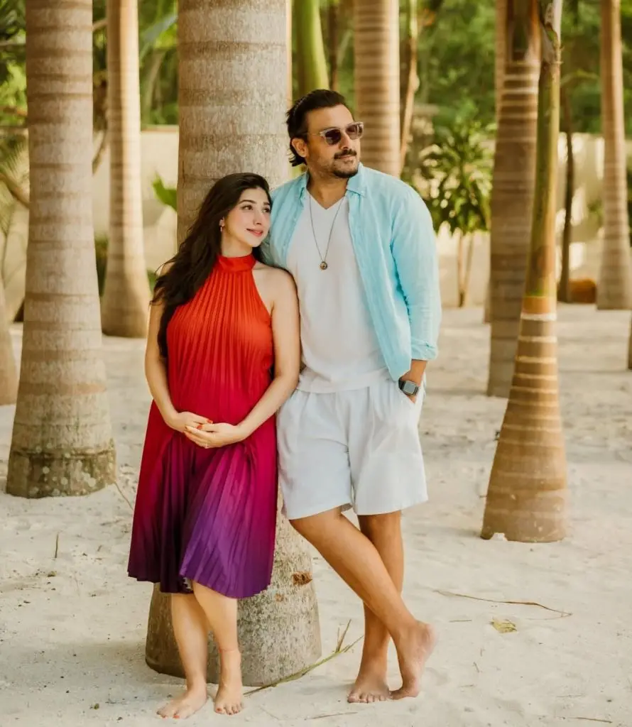 Maryam Nafis is vacationing in Mauritius with her husband.