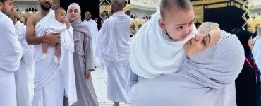 Maryam Noor Performs Umrah With Husband And Baby