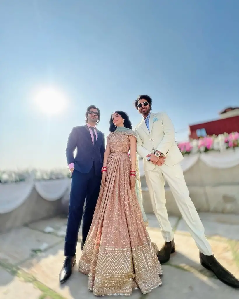 Mawra Hocane Shares BTS Pictures With Ameer Gillani & Zaviyar Nauman Ijaz