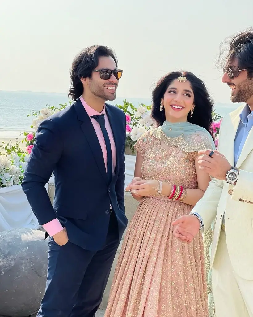 Mawra Hocane Shares BTS Pictures With Ameer Gillani & Zaviyar Nauman Ijaz