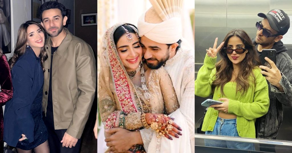 Saboor Aly & Ali Ansari's Cutest Anniversary Wishes