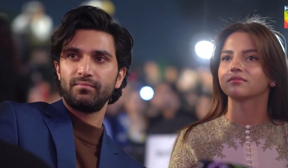 Sajal Aly & Ahad Raza Mir Emotional At Hum TV 20th Anniversary