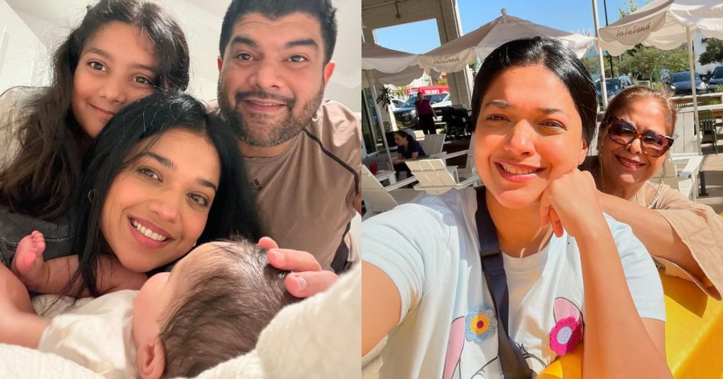 Sanam Jung Latest Family Clicks From The USA