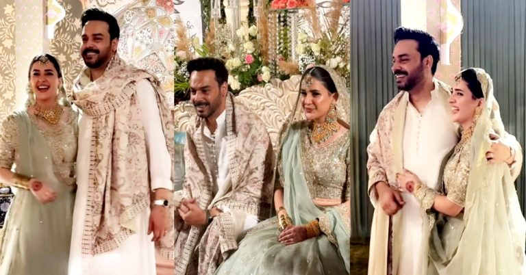 Kubra Khan and Gohar Rasheed Wedding Pictures