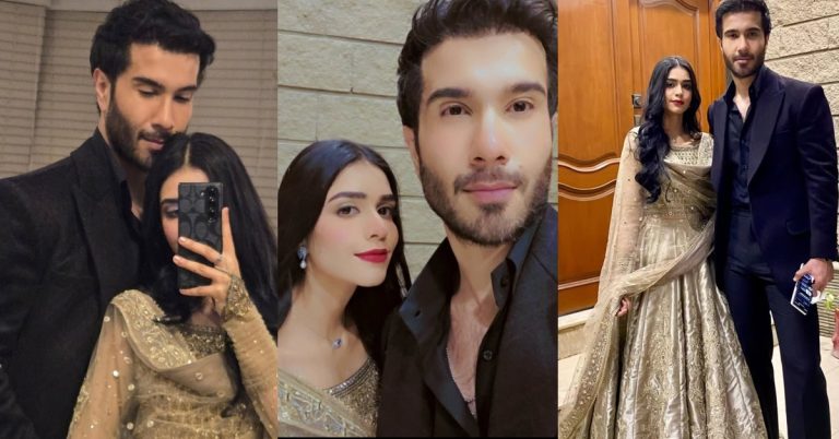 Feroze Khan’s Adorable Pictures & Video with His Wife