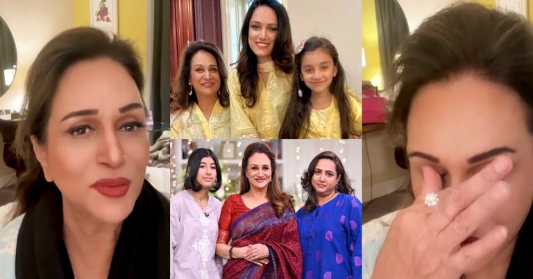 Bushra Ansari Gets  Emotional Talking About Her Daughters