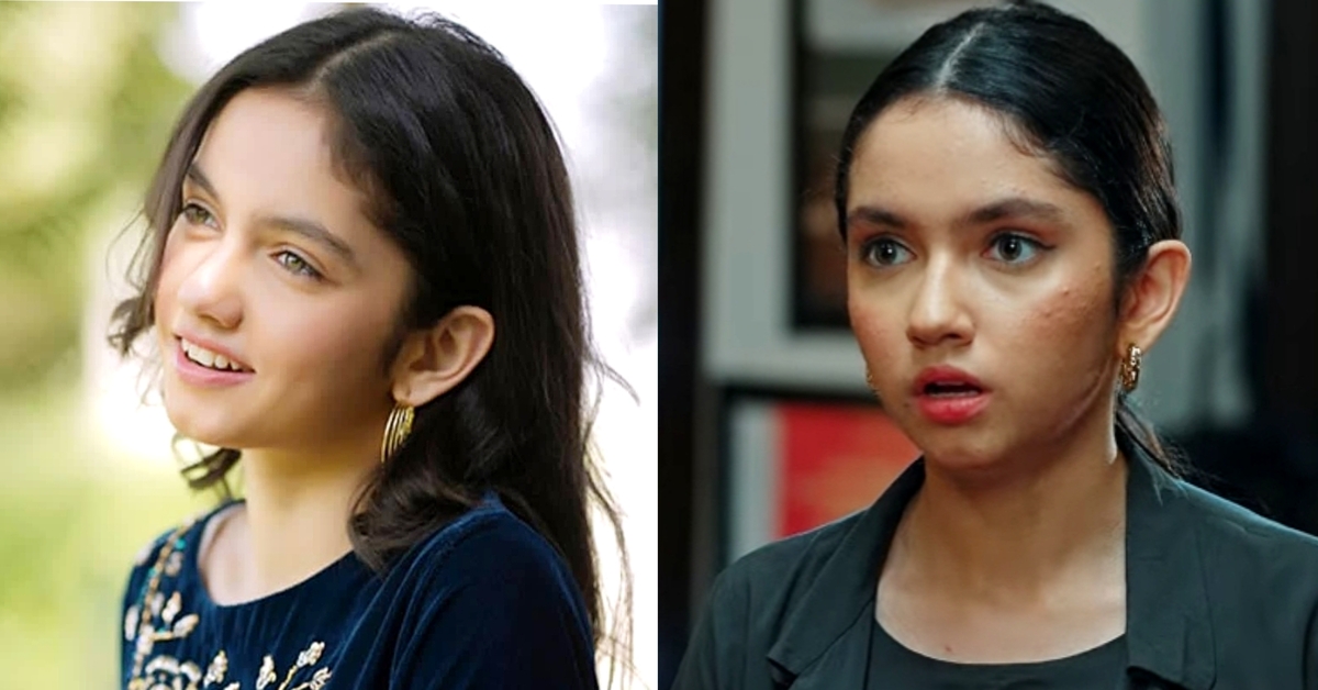 Heavy Make up destroyed Aina Asif’s Skin in Judwaa