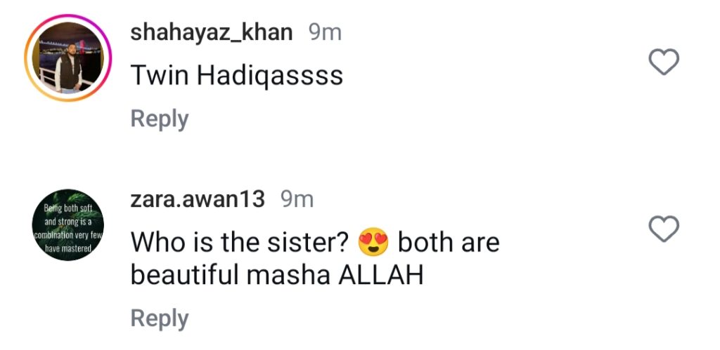 Hadiqi Kayani likes the public with his sister