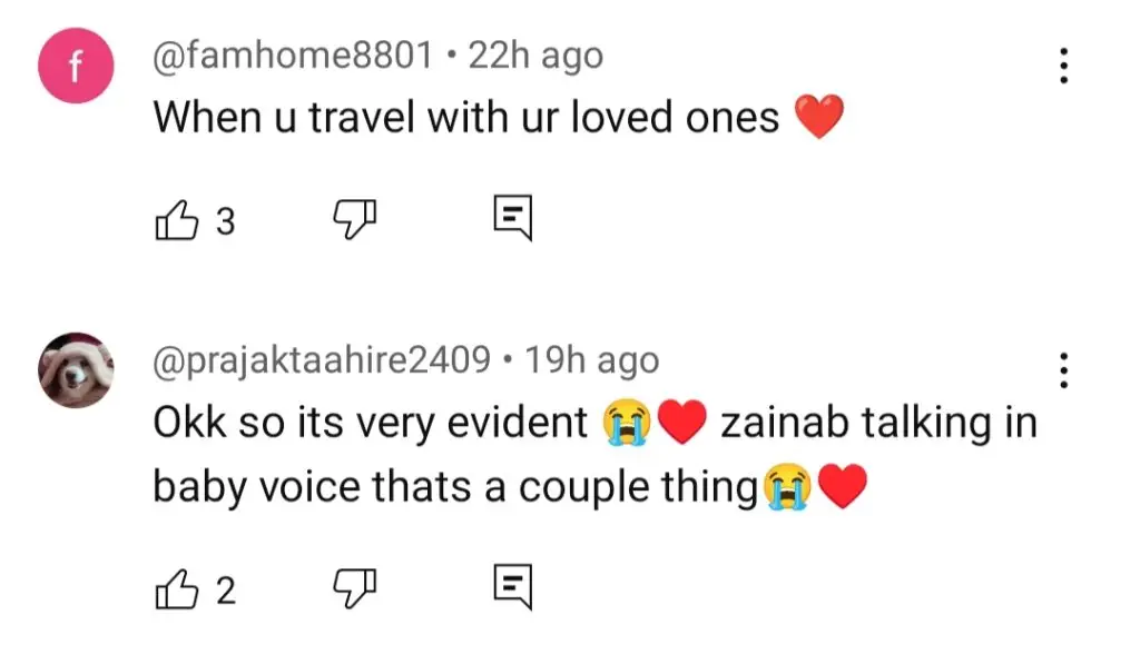 The latest video of Osama Khan and Zainab Shabbir excuses fans