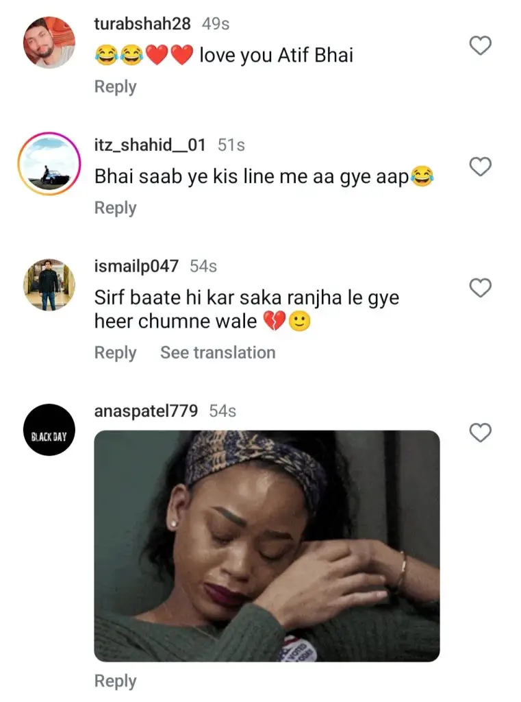 Atif Aslam Wins The Valentine Meme Trend