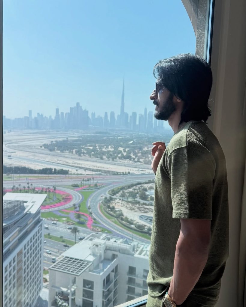 Hassan Ali Family Pictures from Jumeirah Beach, Dubai