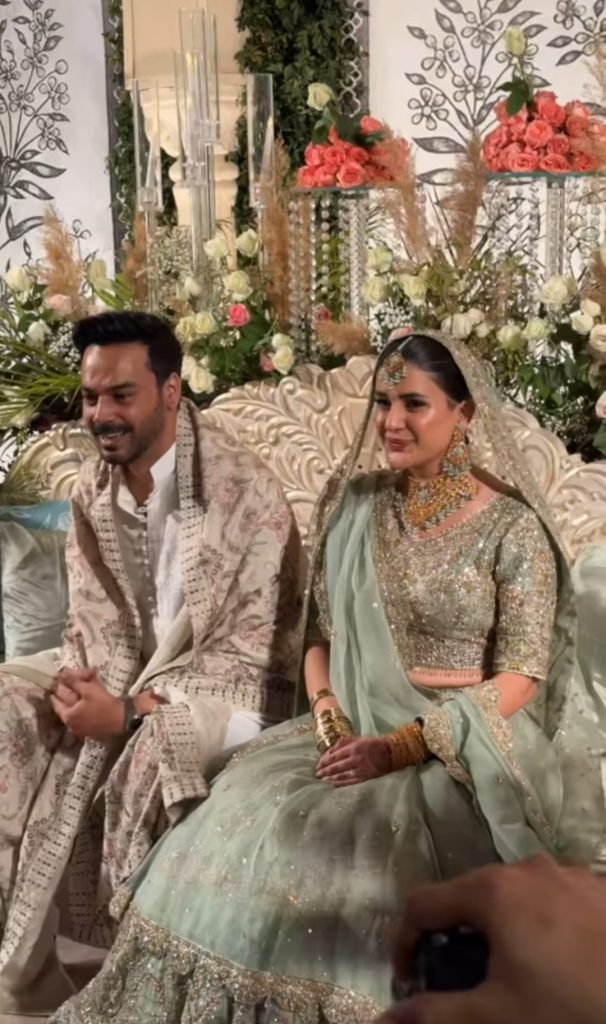 Kubra Khan and Gohar Rasheed Wedding Pictures