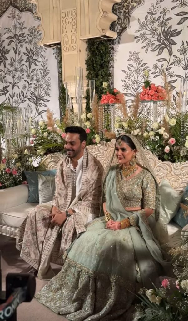 Kubra Khan and Gohar Rasheed Wedding Pictures