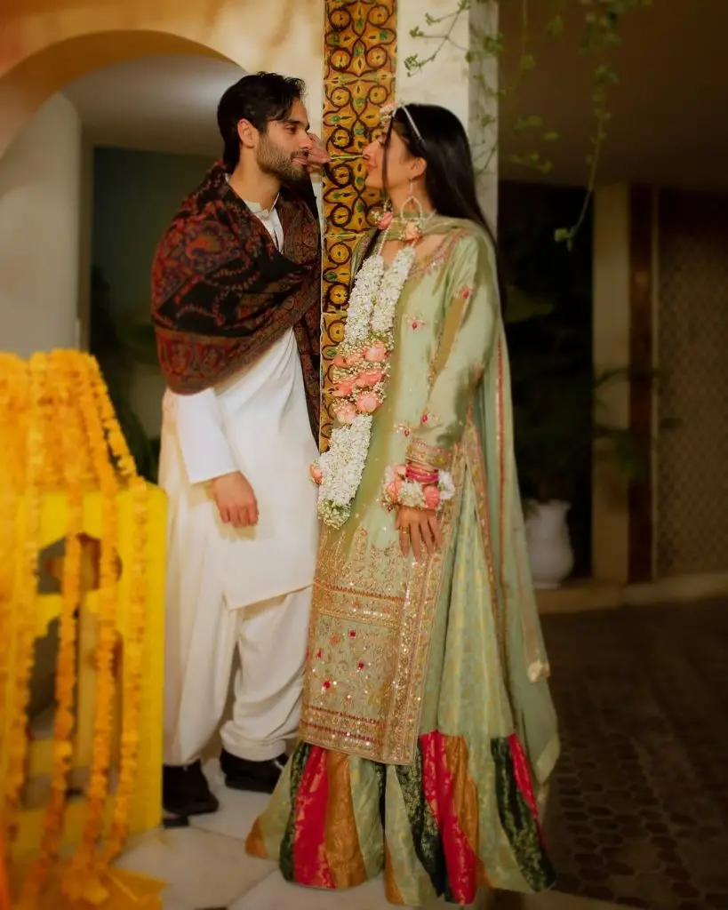 Mawra Hocane & Ameer Gilani Clicks from Wedding Celebration