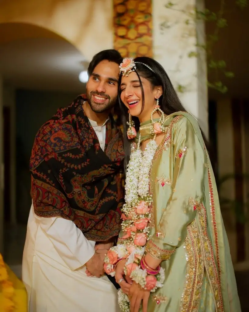 Mawra Hocane & Ameer Gilani Clicks from Wedding Celebration