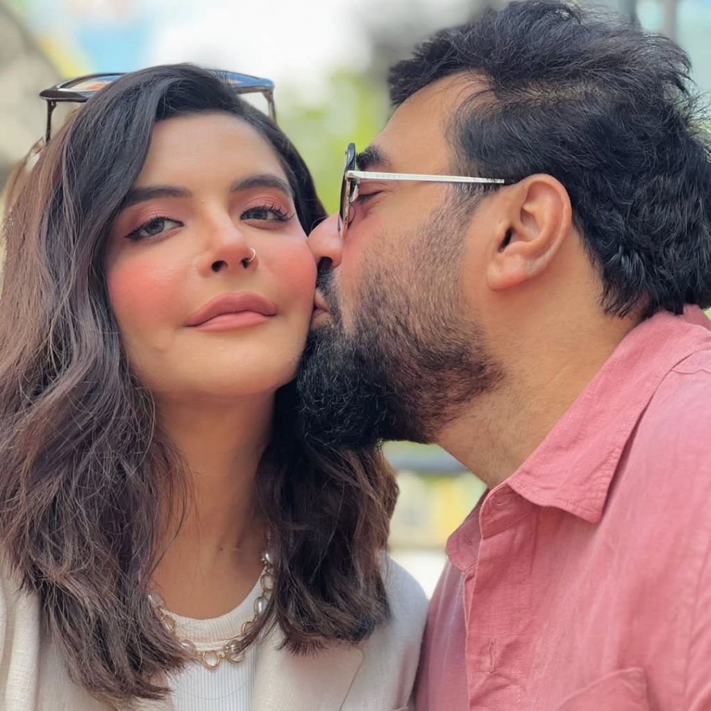 Nida Yasir & Yasir Nawaz Criticized for Intimate Valentine’s Day Picture