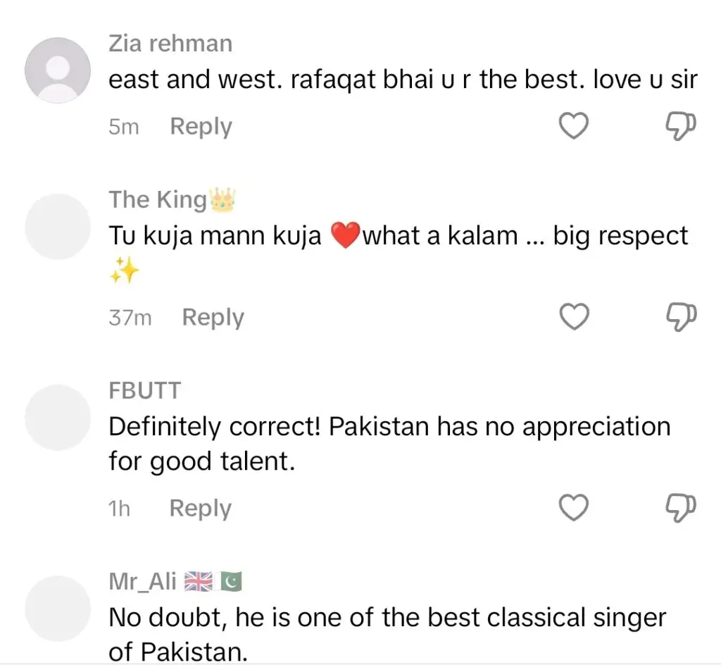 Ali Khan was ignored by the Pakistani music industry