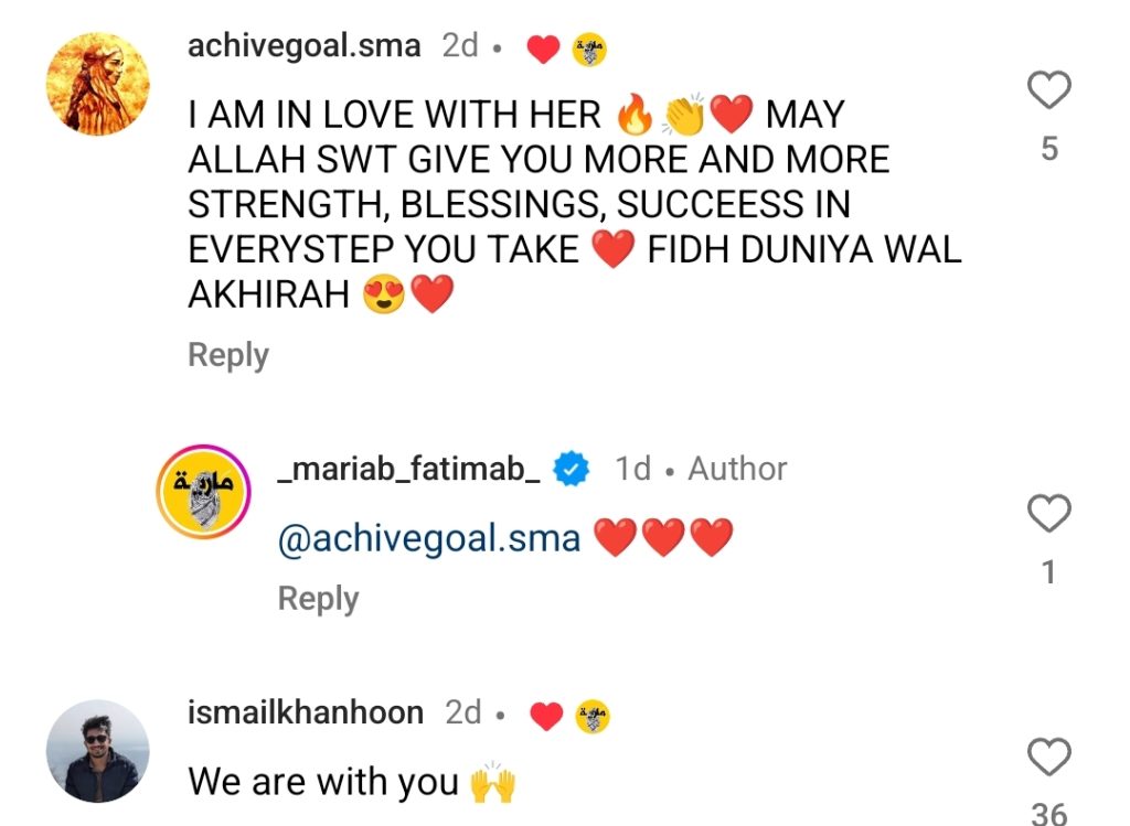 Maria B's Reply To Aurat March Organizers Targeting Her