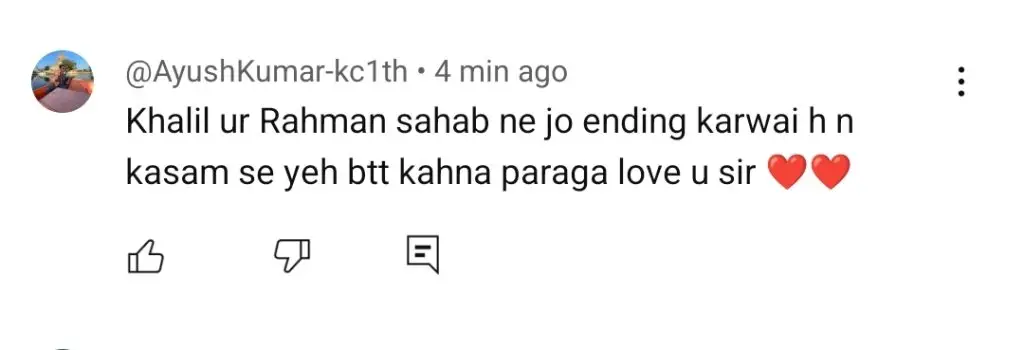 Sunn Mere Dil Last Episode Public Reaction