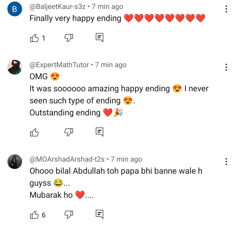 Sunn Mere Dil Last Episode Public Reaction