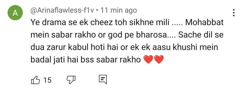 Sunn Mere Dil Last Episode Public Reaction