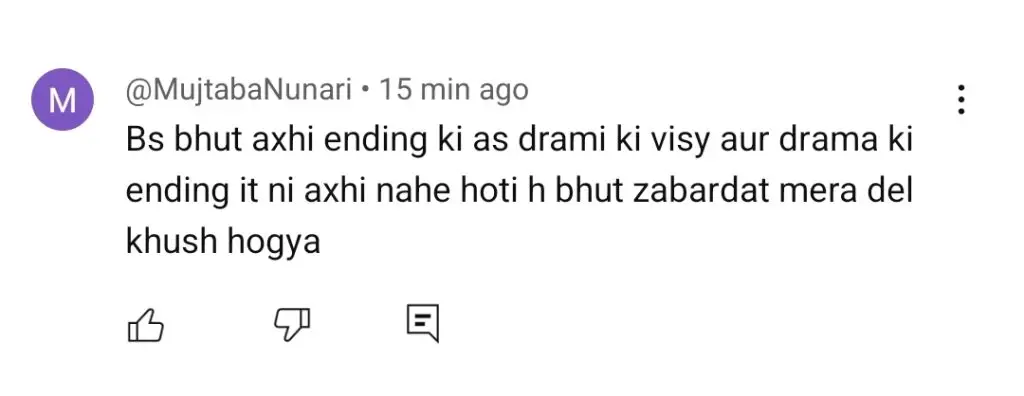 Sunn Mere Dil Last Episode Public Reaction